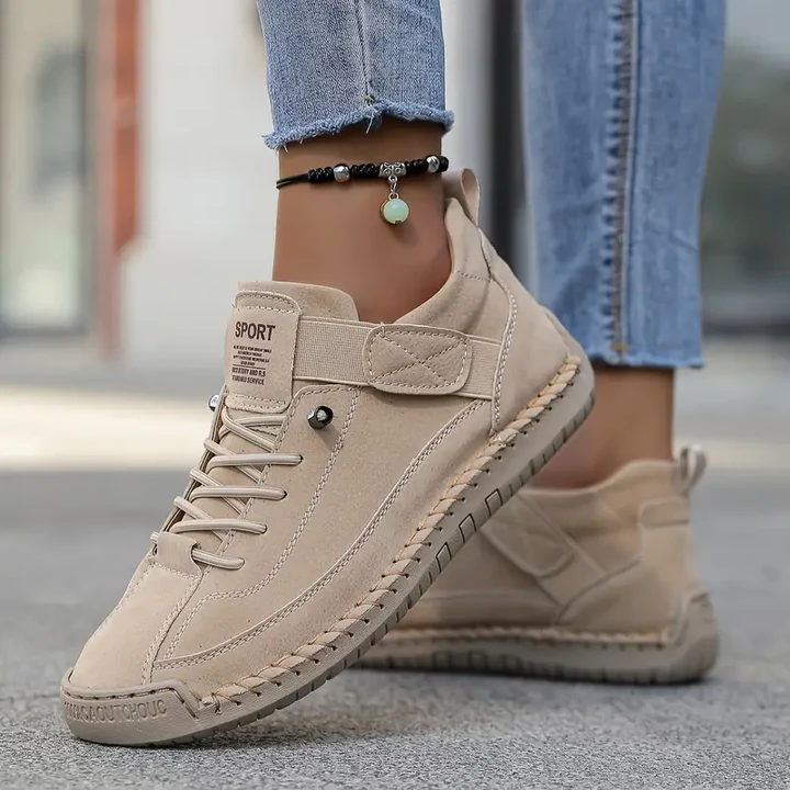 Women's Spring Lace-Up Walking Sneakers