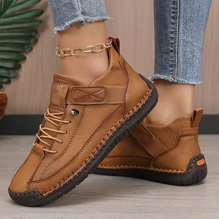 Women's Spring Lace-Up Walking Sneakers