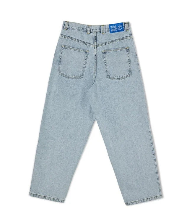 Men’s Spring Relaxed Wide-Leg Denim Pants