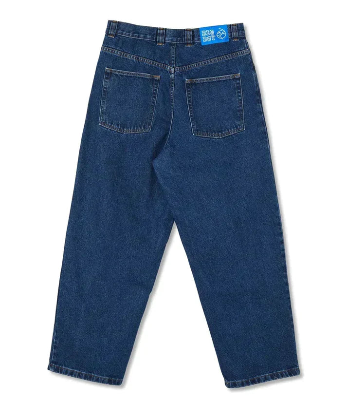 Men’s Spring Relaxed Wide-Leg Denim Pants