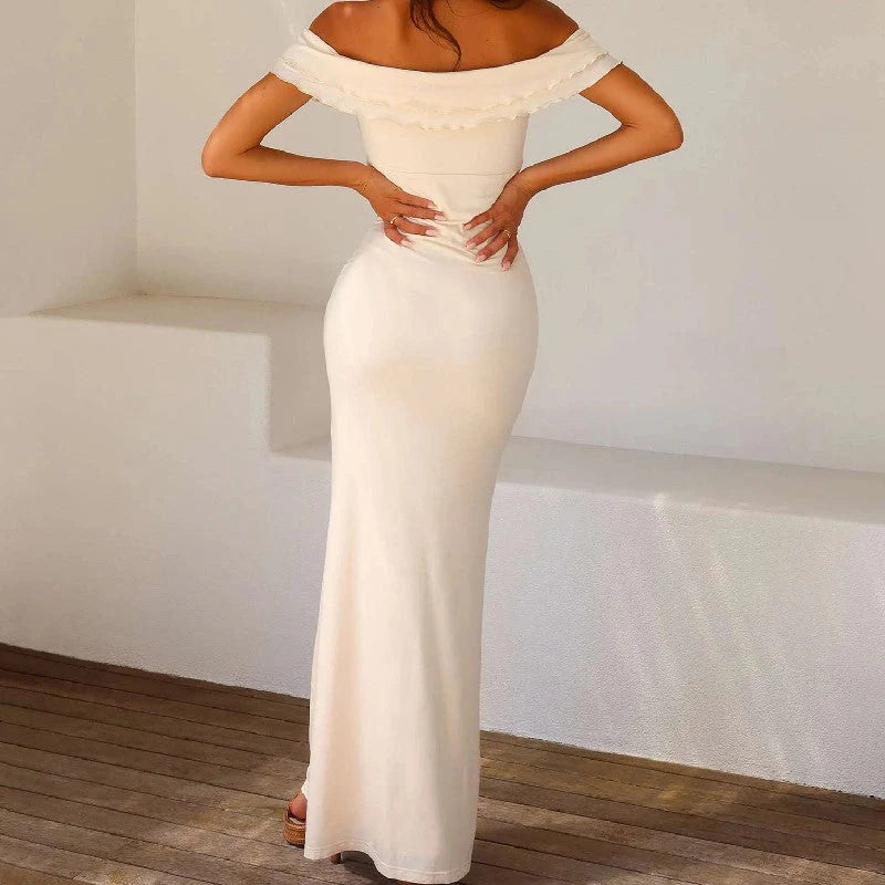 Chloe - Off-Shoulder Maxi Dress