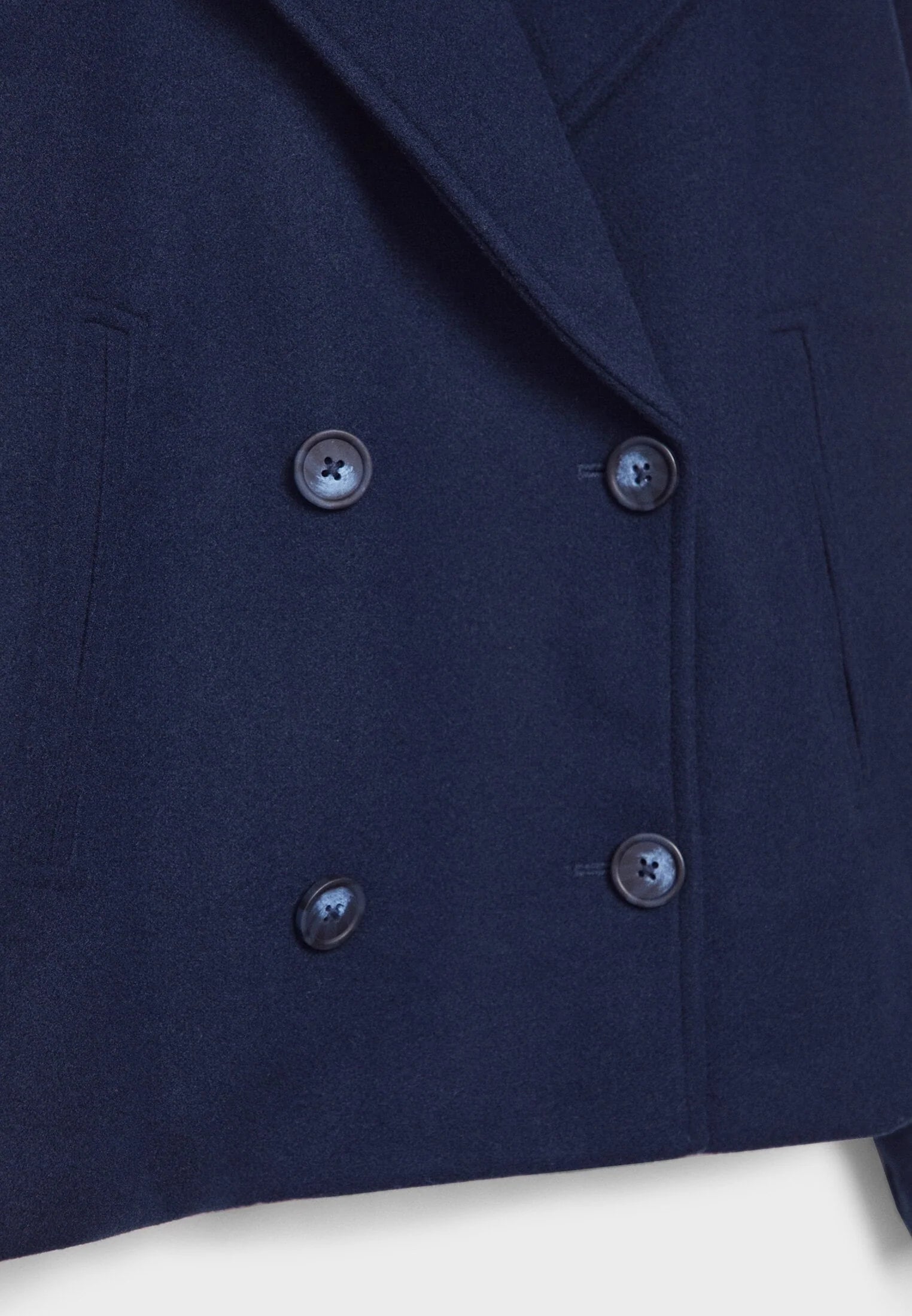 Women’s Double-Breasted Short Coat | Classic Tailored Outerwear