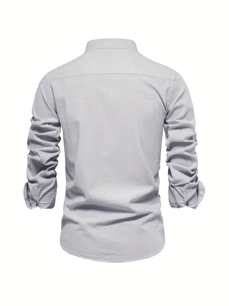 Men's Button-Front Shirt