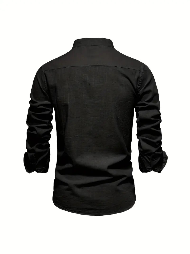 Men's Button-Front Shirt