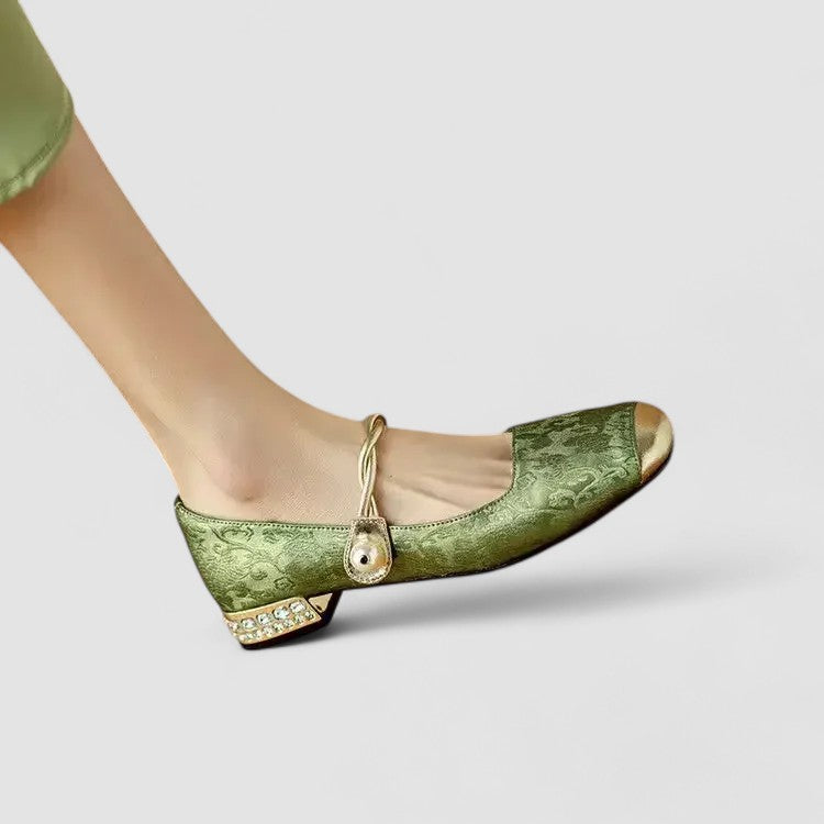 Brooklyn Women's Orthopedic Mary Jane Low-Heel Shoes