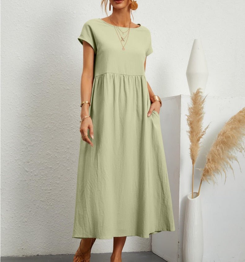 Isla Relaxed Midi Dress