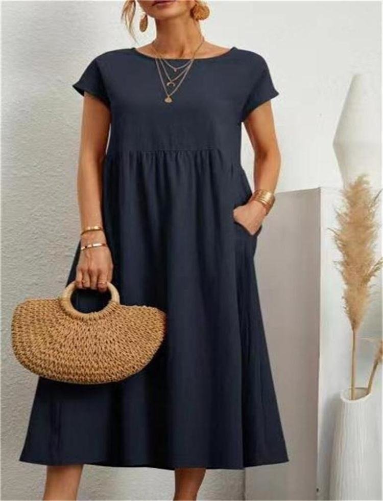 Isla Relaxed Midi Dress