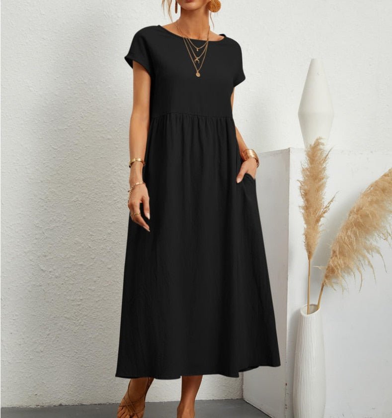 Isla Relaxed Midi Dress