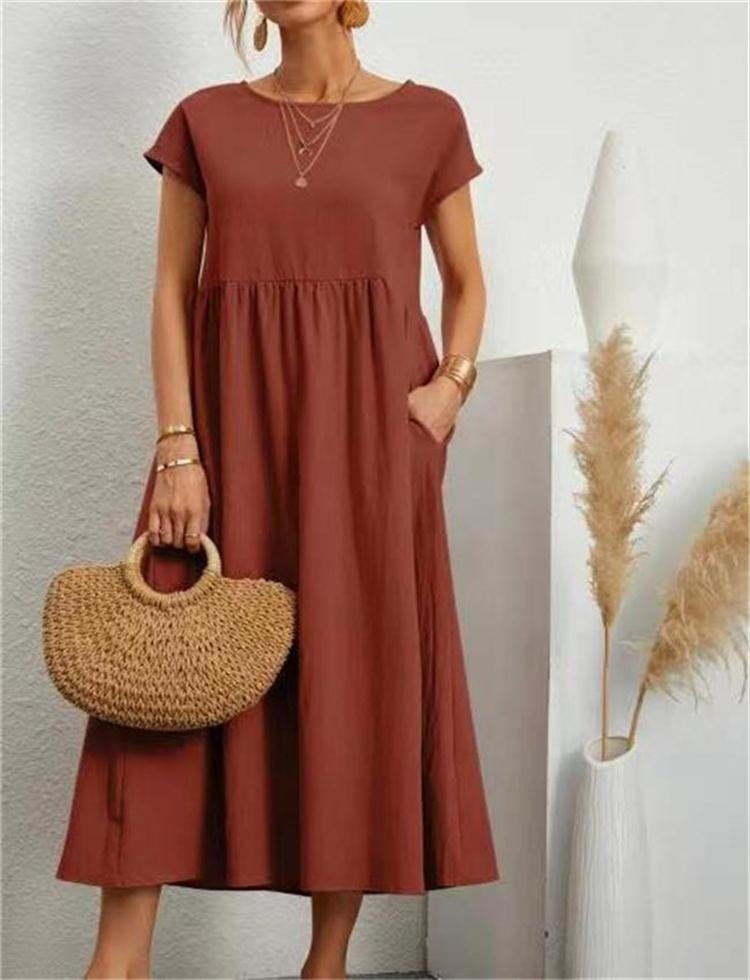 Isla Relaxed Midi Dress