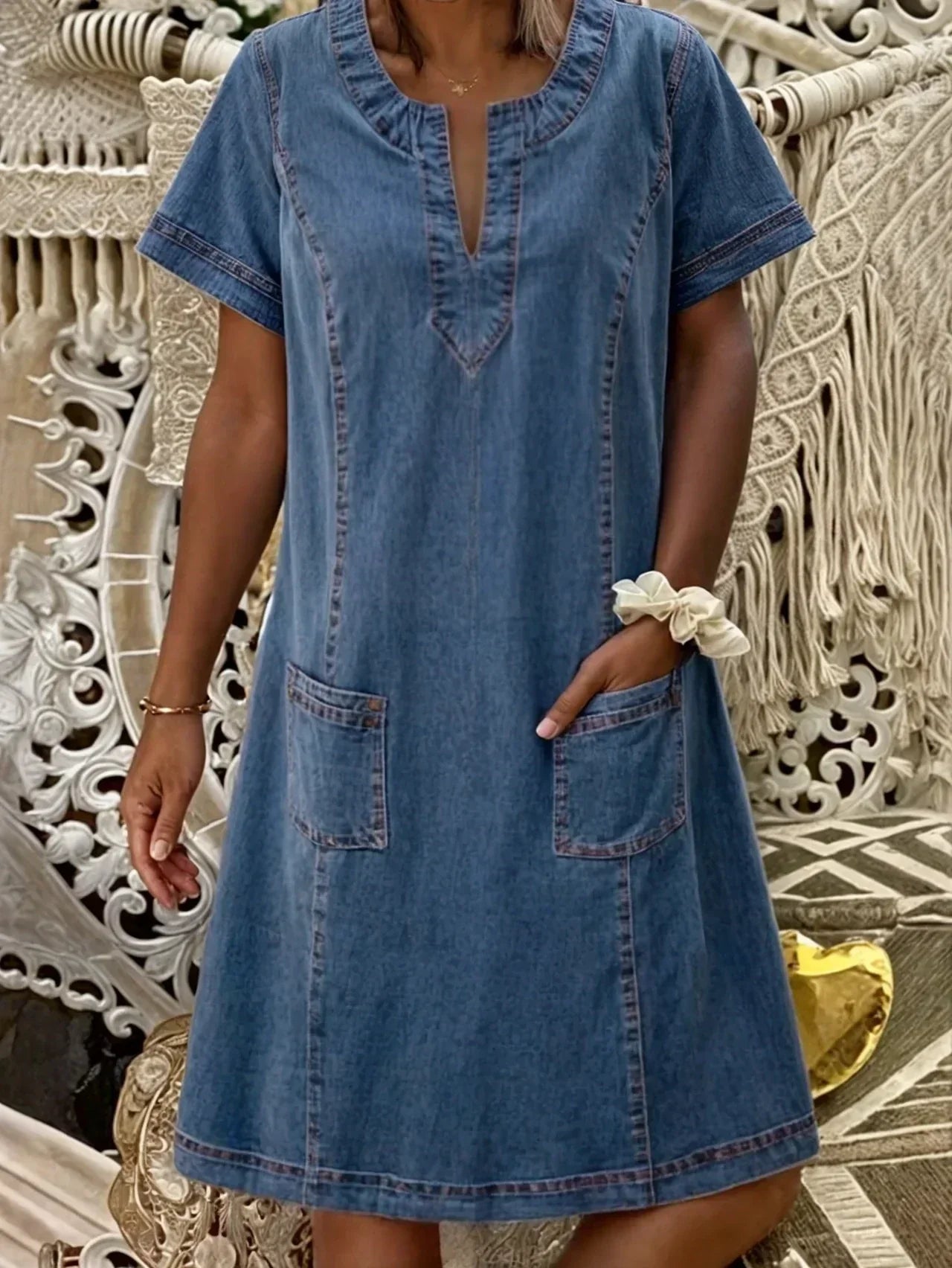 Women's Summer Casual Dress With Pockets