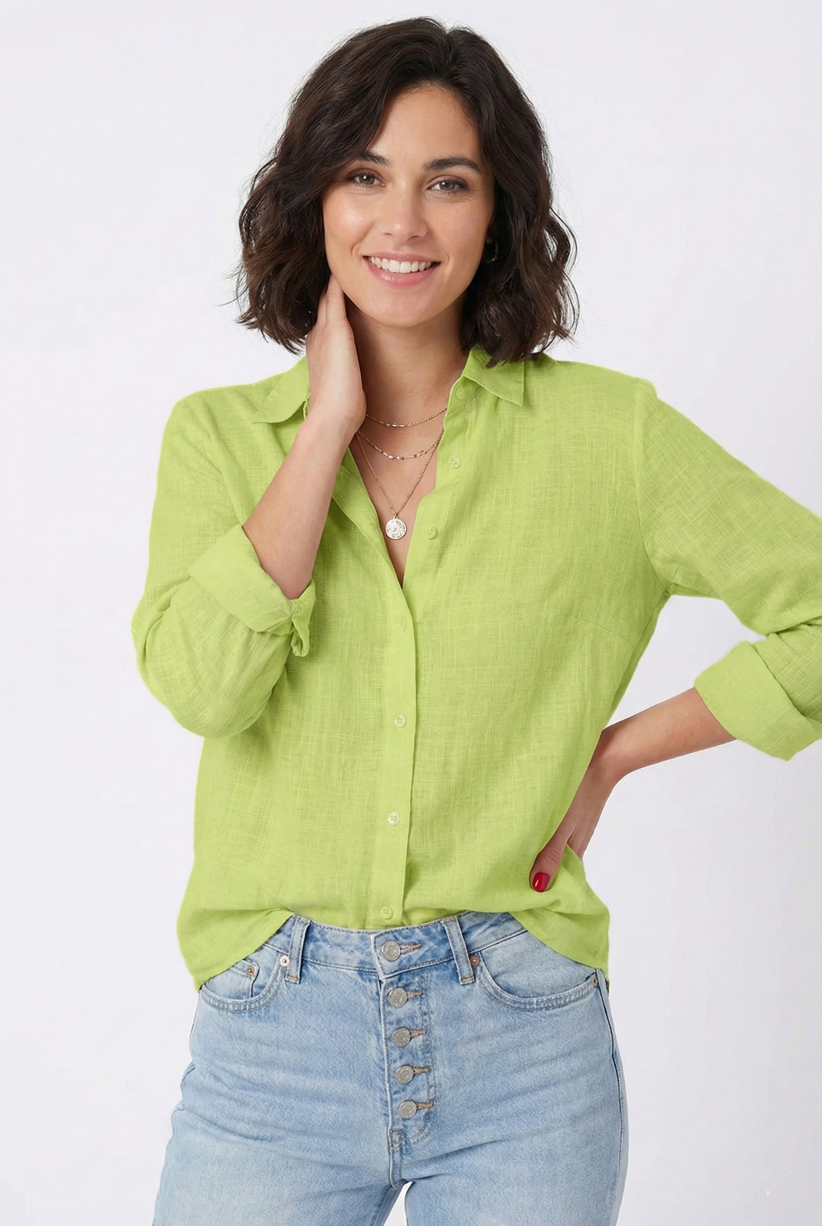 Women's Linen Blouse