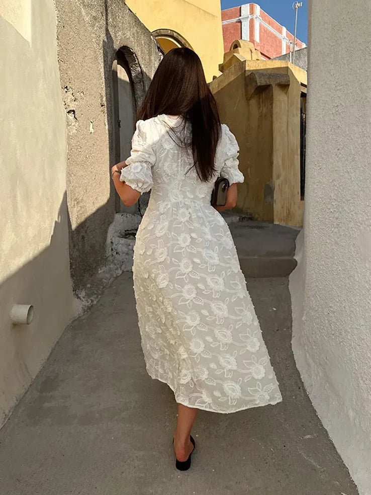 Harper - Elegant Lace Maxi Dress