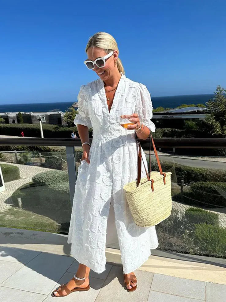 Harper - Elegant Lace Maxi Dress