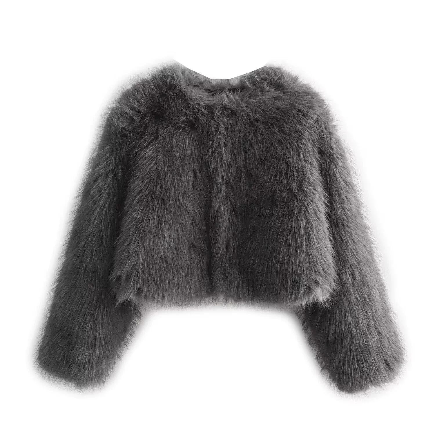 Women’s Aurelia Luxe Faux Fur Cropped Jacket