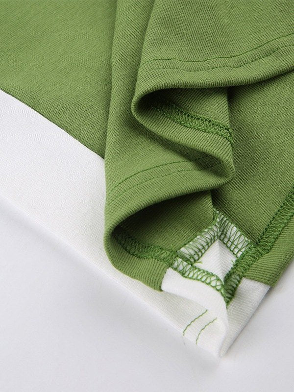 Women’s Vintage Crop Cami Top - Contrast Stripe