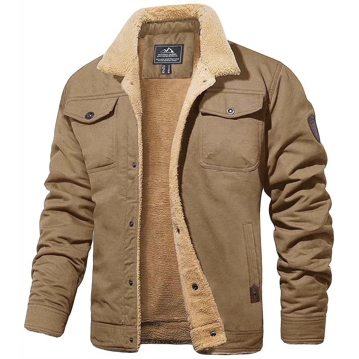 Men’s Nordhaven Sherpa-Lined Utility Jacket