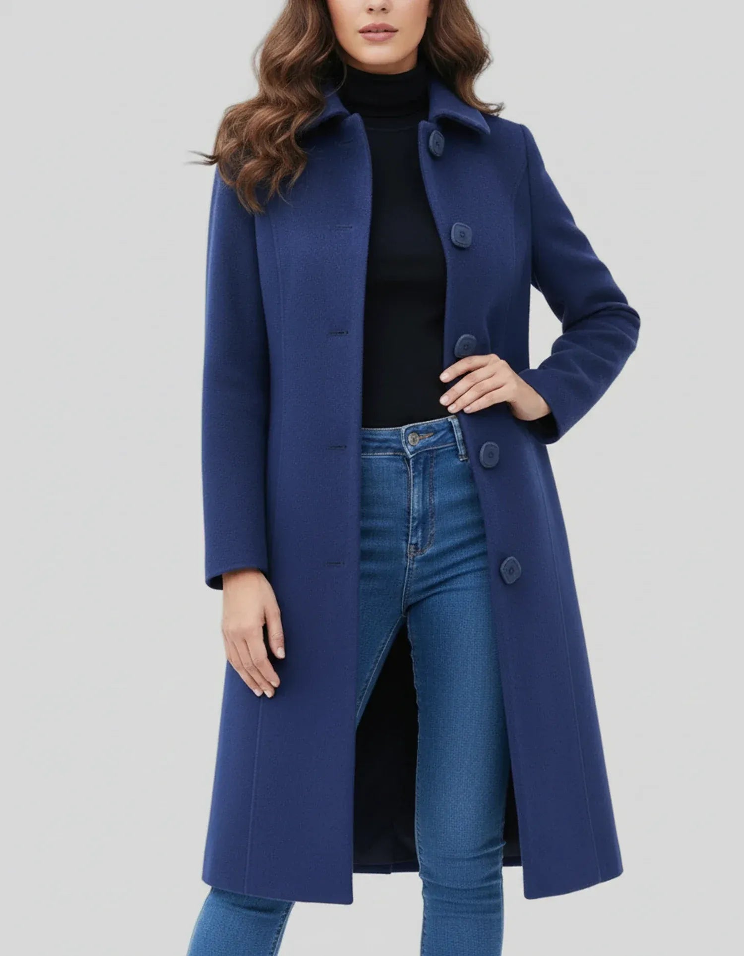 Women’s Josephine Single-Breasted Winter Trench Coat