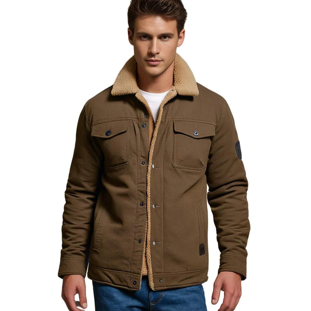Men’s Nordhaven Sherpa-Lined Utility Jacket