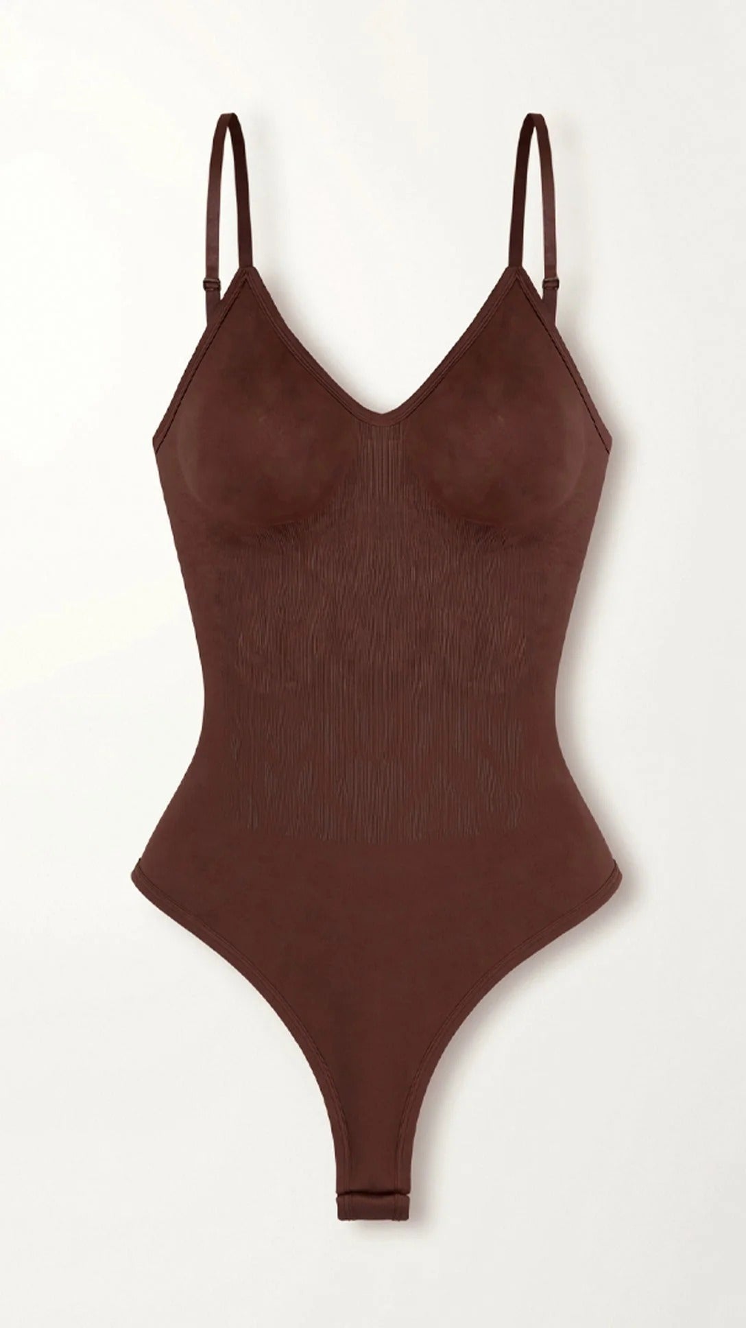 Women’s Seamless Low-Back Thong Bodysuit - Invisible Contour Design