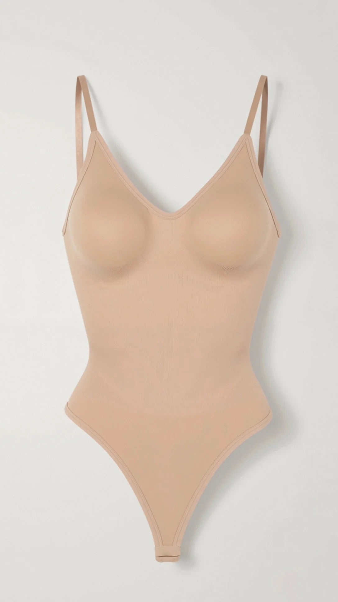 Women’s Seamless Low-Back Thong Bodysuit - Invisible Contour Design