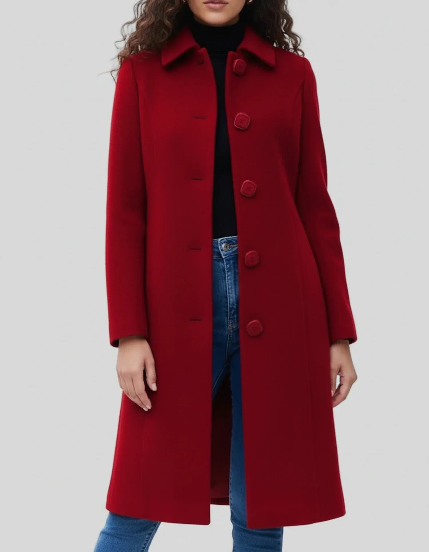 Women’s Josephine Single-Breasted Winter Trench Coat