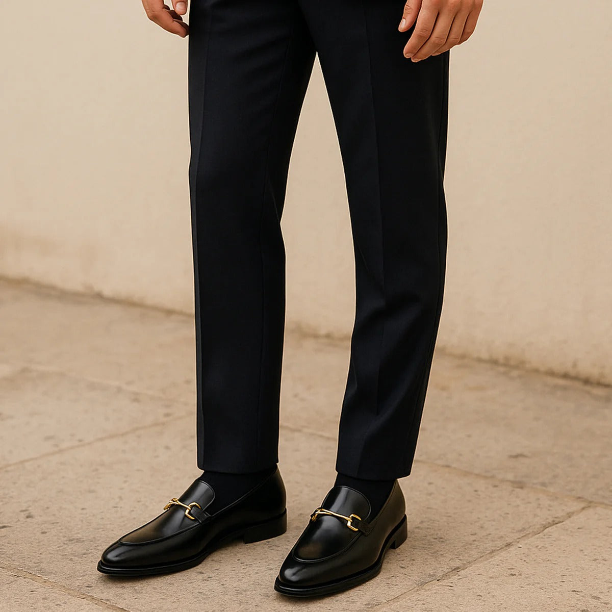Men’s Classic Horsebit Loafers - Polished Slip-On Dress Shoes