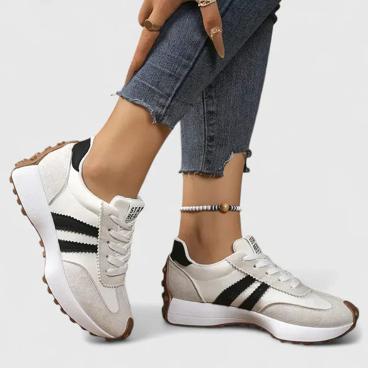 Women's Retro Lace-Up Spring Sneakers
