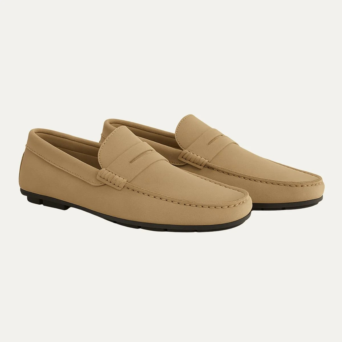 Men’s Penny Slip-On Loafers - Classic Casual Driving Shoes