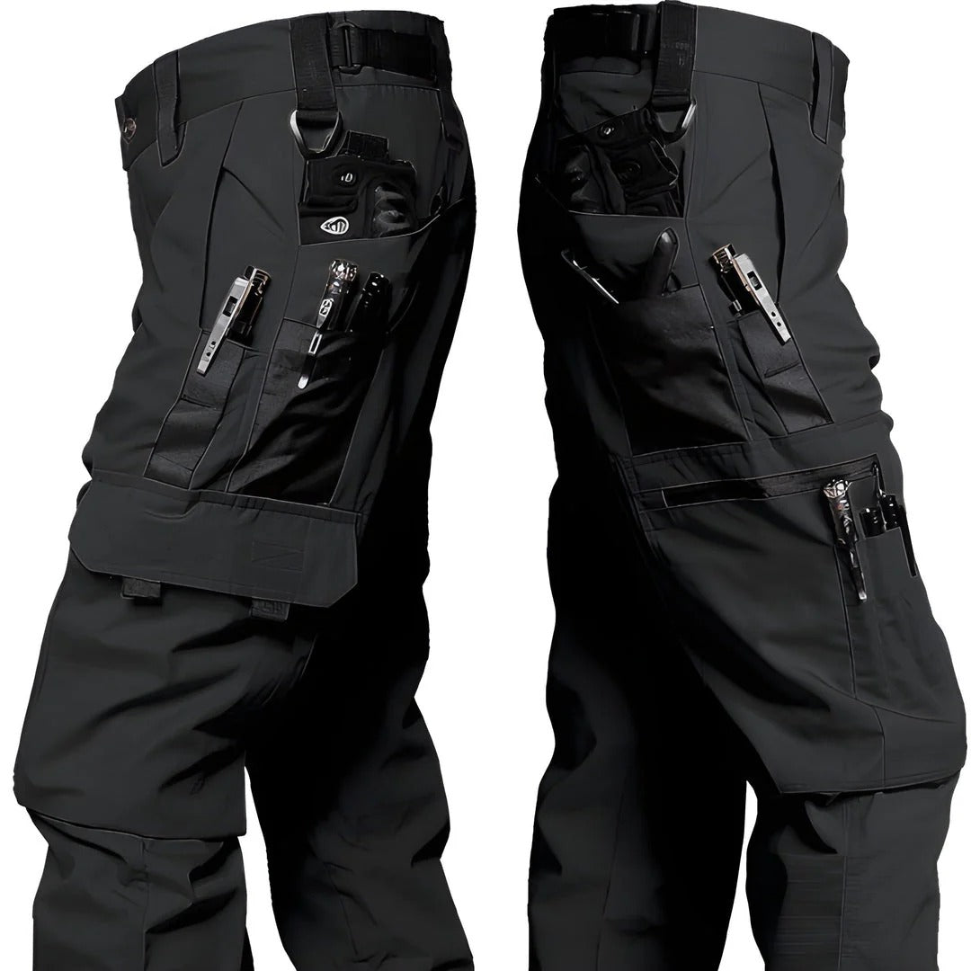 Men’s ShadowForce Tactical Cargo Pants - Utility Multi-Pocket Trousers