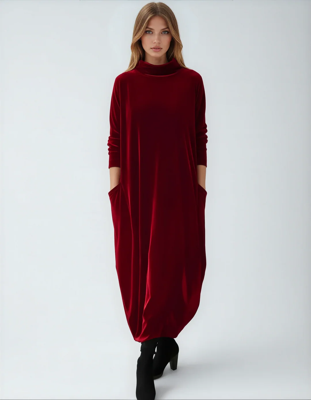 Women’s Velvet Aura Relaxed Maxi Dress