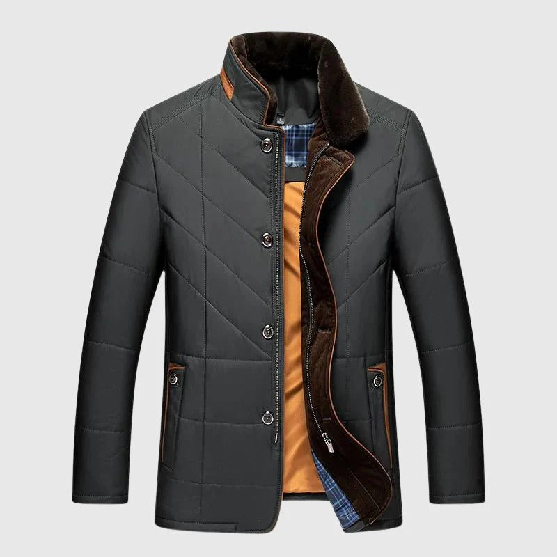 Men’s Dalton Quilted Insulated Winter Jacket - Casual Lightweight Outerwear