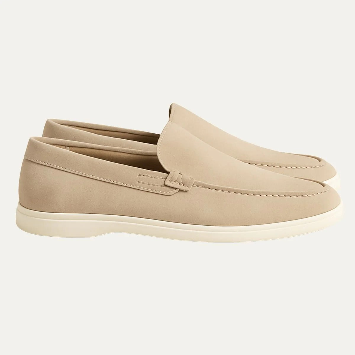 Men’s Classic Slip-On Loafers – Minimalist Casual Dress Shoes
