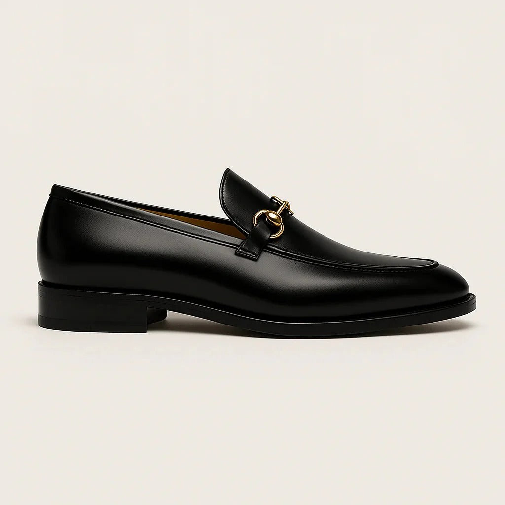 Men’s Classic Horsebit Loafers - Polished Slip-On Dress Shoes
