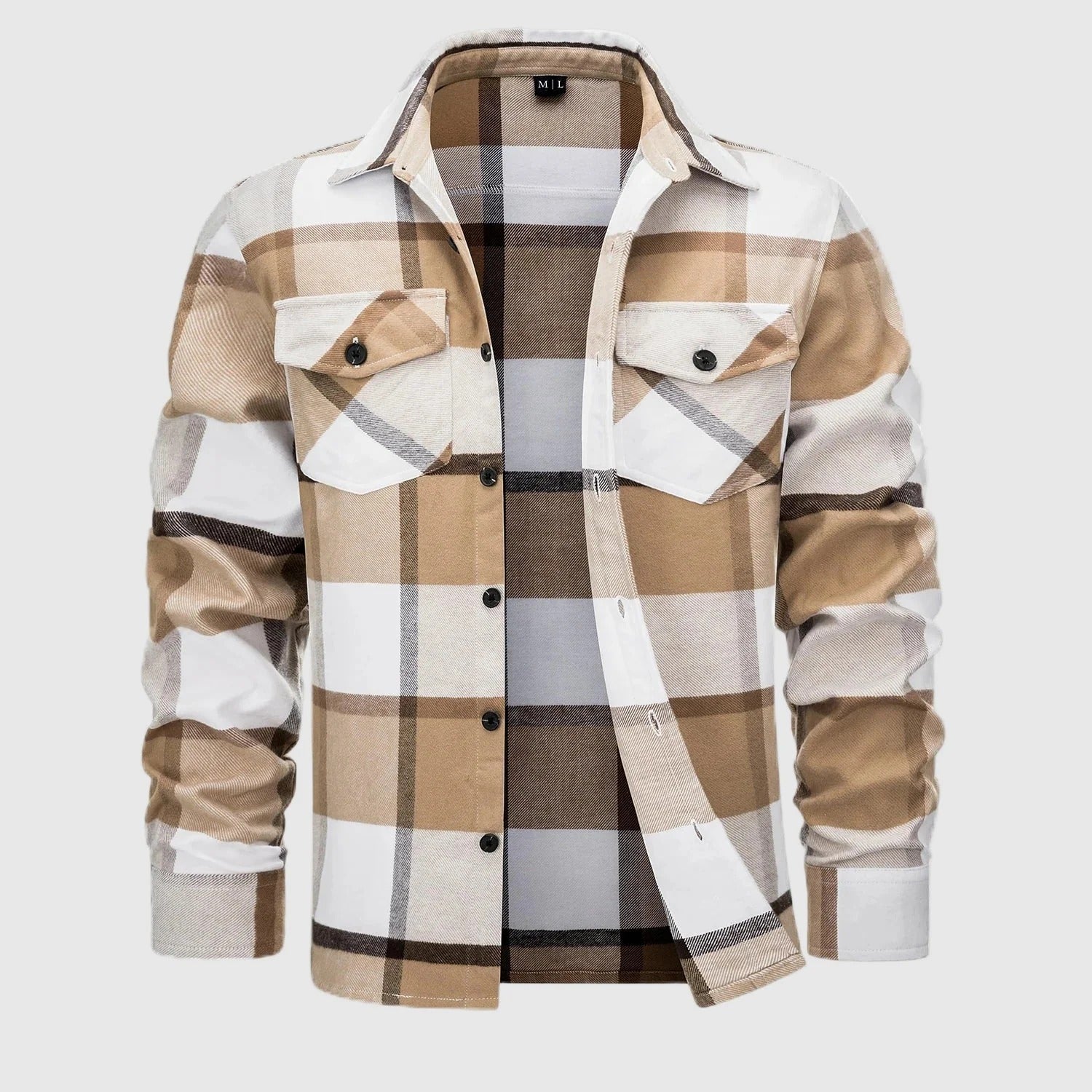 Men’s Metro Check Casual Shirt – Everyday Button-Up