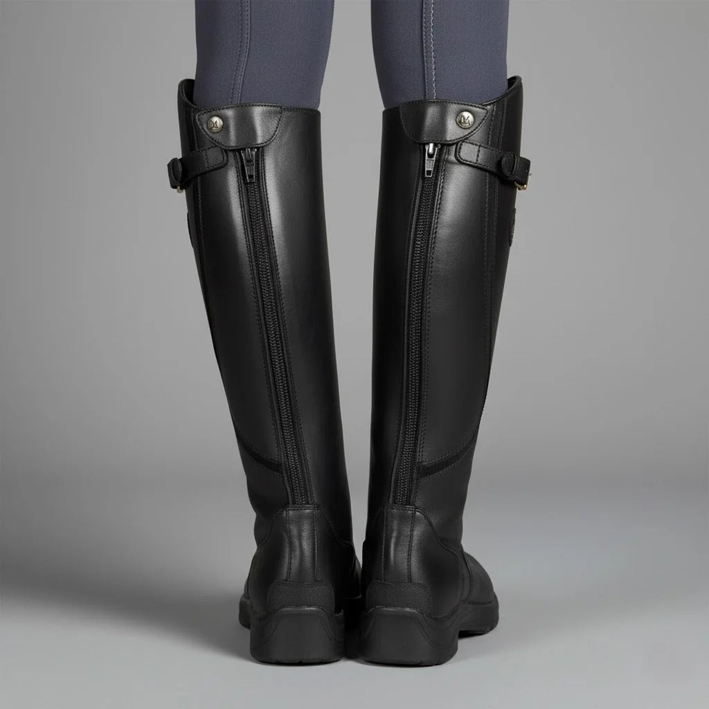 Women’s Tall Rubber Riding Boots - Waterproof Knee-High Style