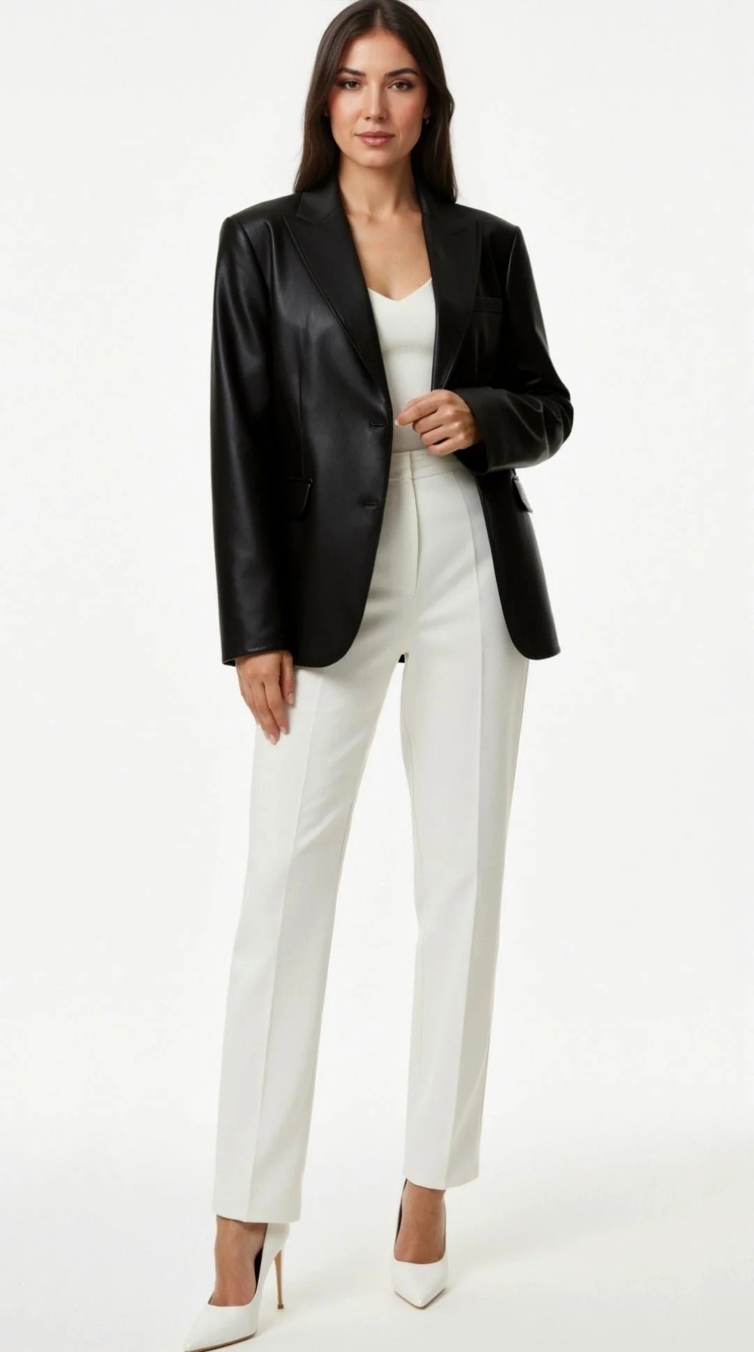 Women’s Catherine Oversized Blazer - Structured Tailored Layer