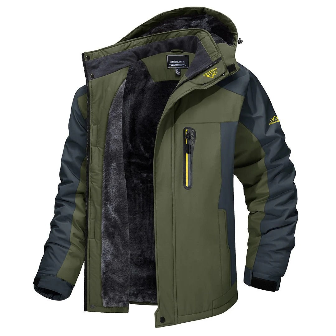 Men’s ApexShield Thermal-Lined Outdoor Jacket