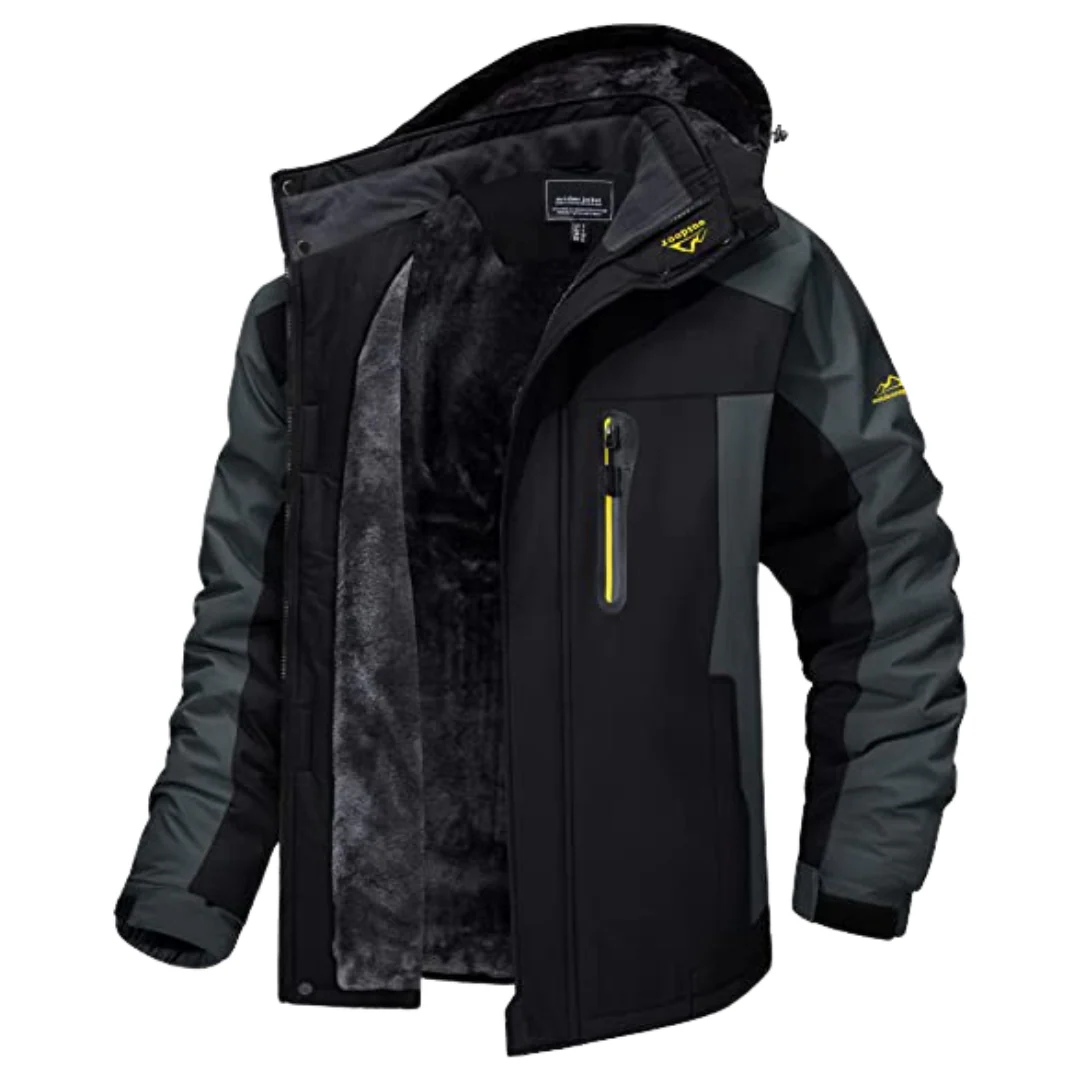 Men’s ApexShield Thermal-Lined Outdoor Jacket