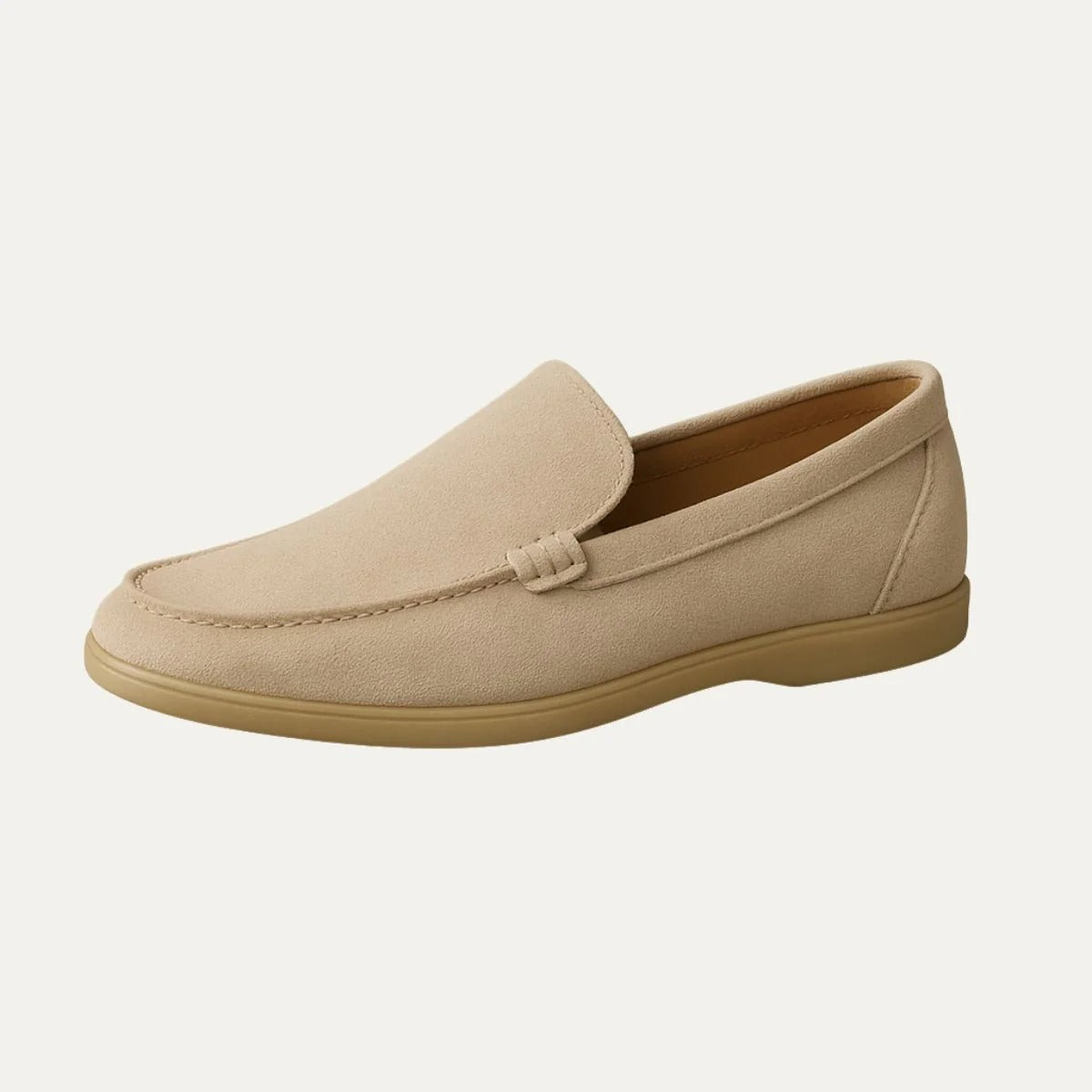 Men’s Classic Slip-On Loafers – Minimalist Casual Dress Shoes