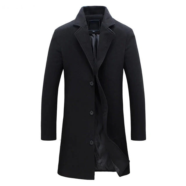 Men’s Marlowe Tailored Longline Coat