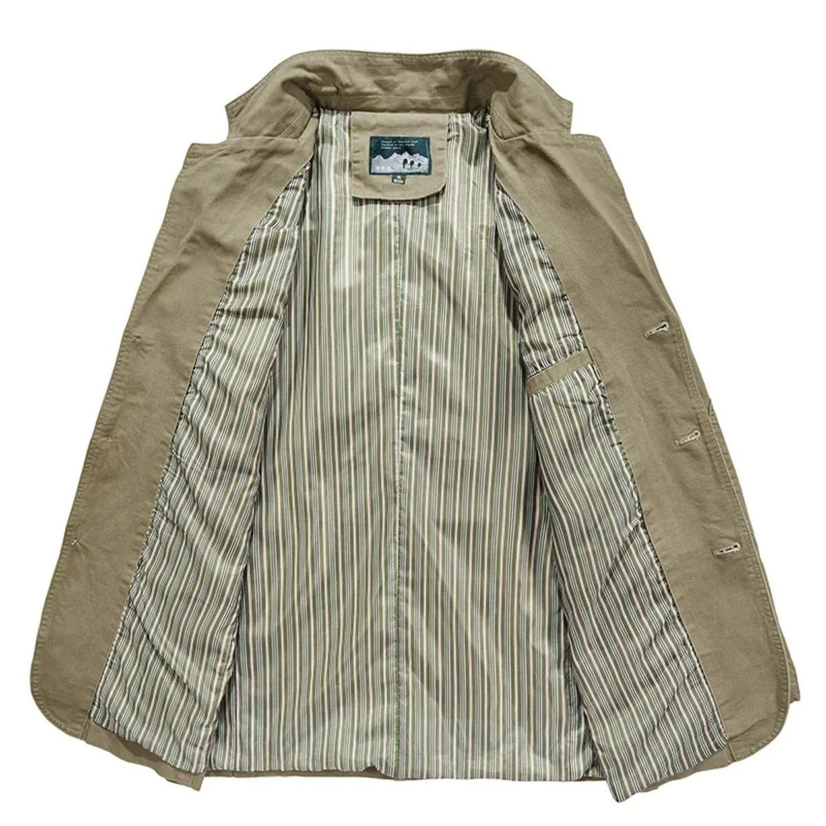 Men’s Casual Tailored Blazer - Lightweight Button-Up Jacket