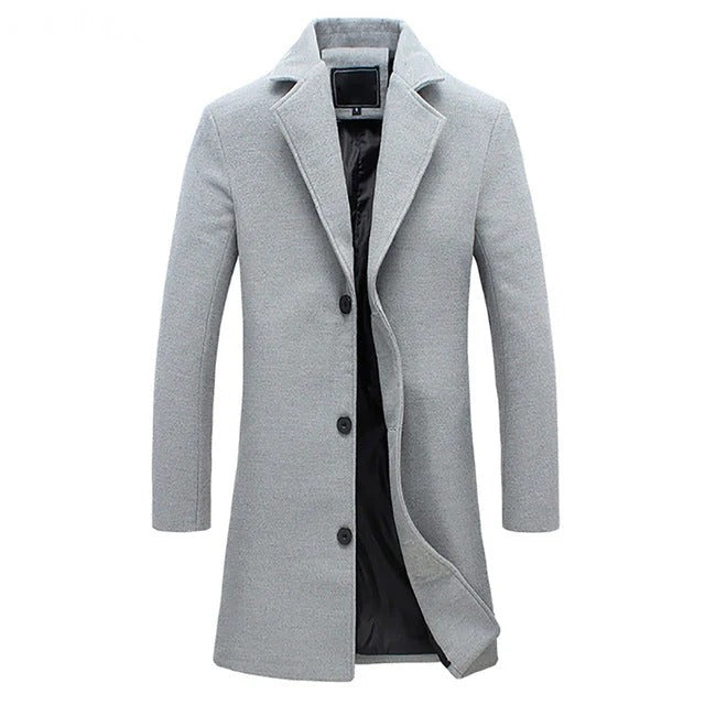 Men’s Marlowe Tailored Longline Coat