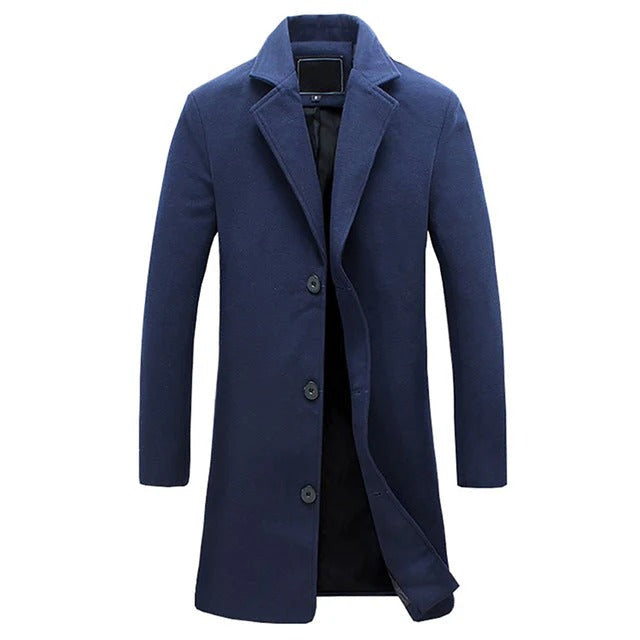 Men’s Marlowe Tailored Longline Coat