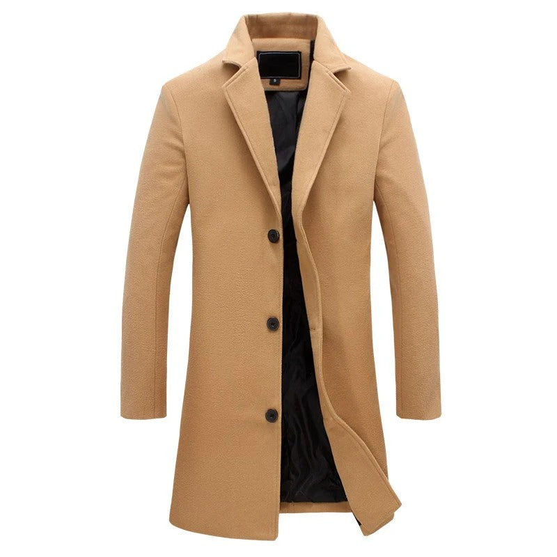 Men’s Marlowe Tailored Longline Coat