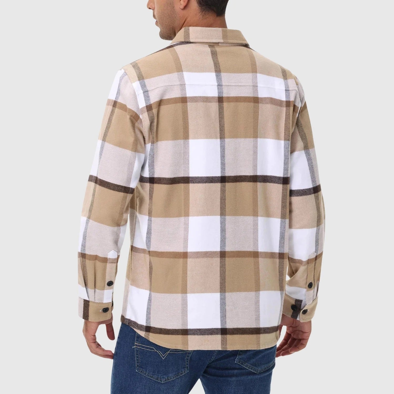 Men’s Metro Check Casual Shirt – Everyday Button-Up