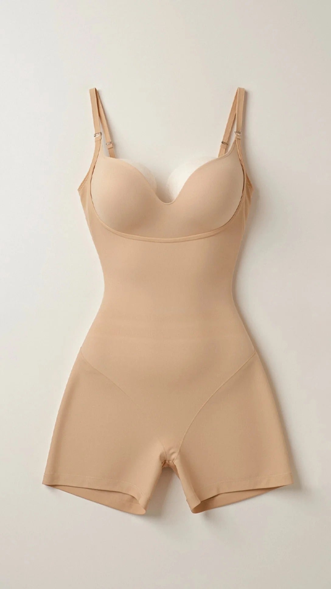 Women’s Seamless Open-Bust Bodysuit - Butt-Lifting Shaping Design