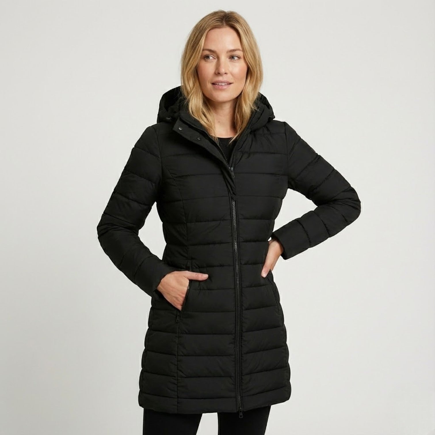 Women’s Quilted Cotton Puffer Coat