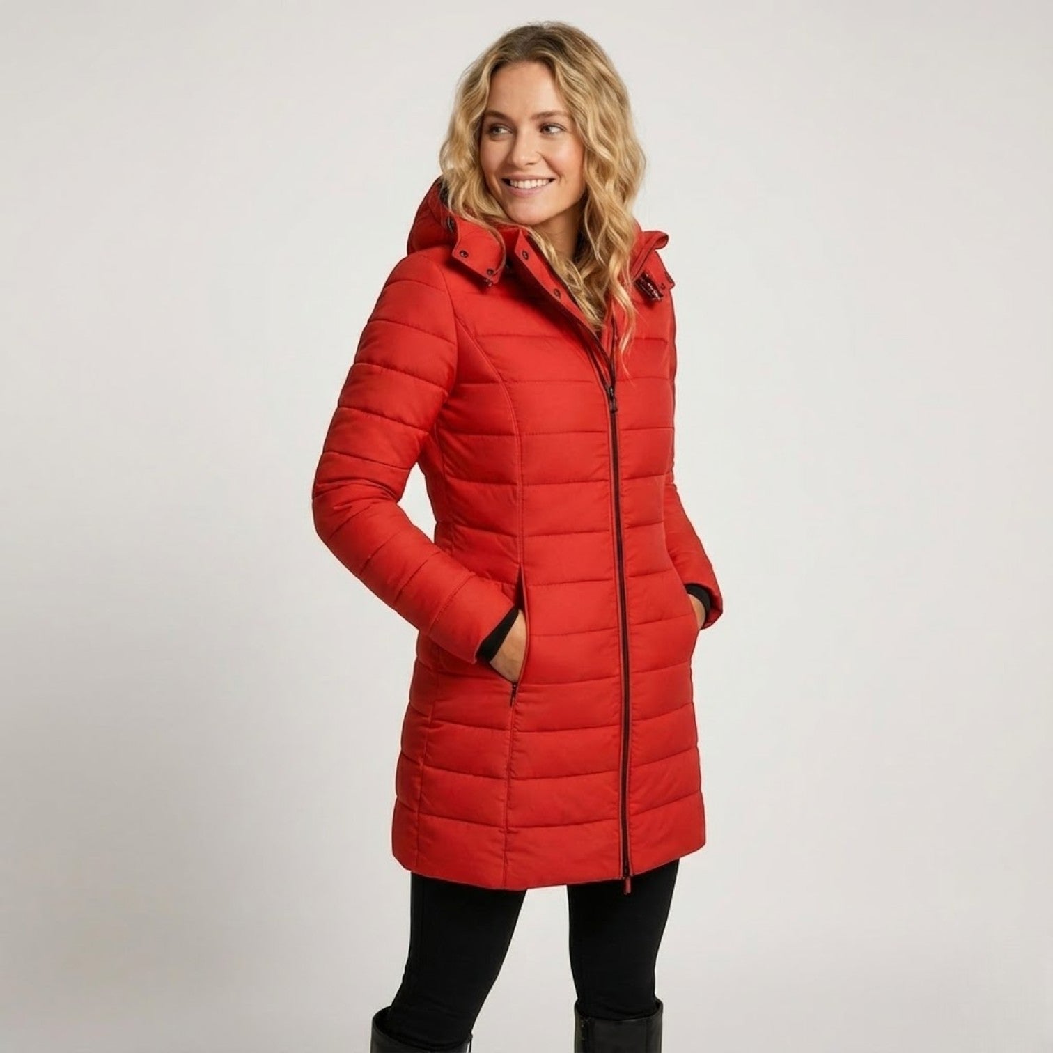 Women’s Quilted Cotton Puffer Coat