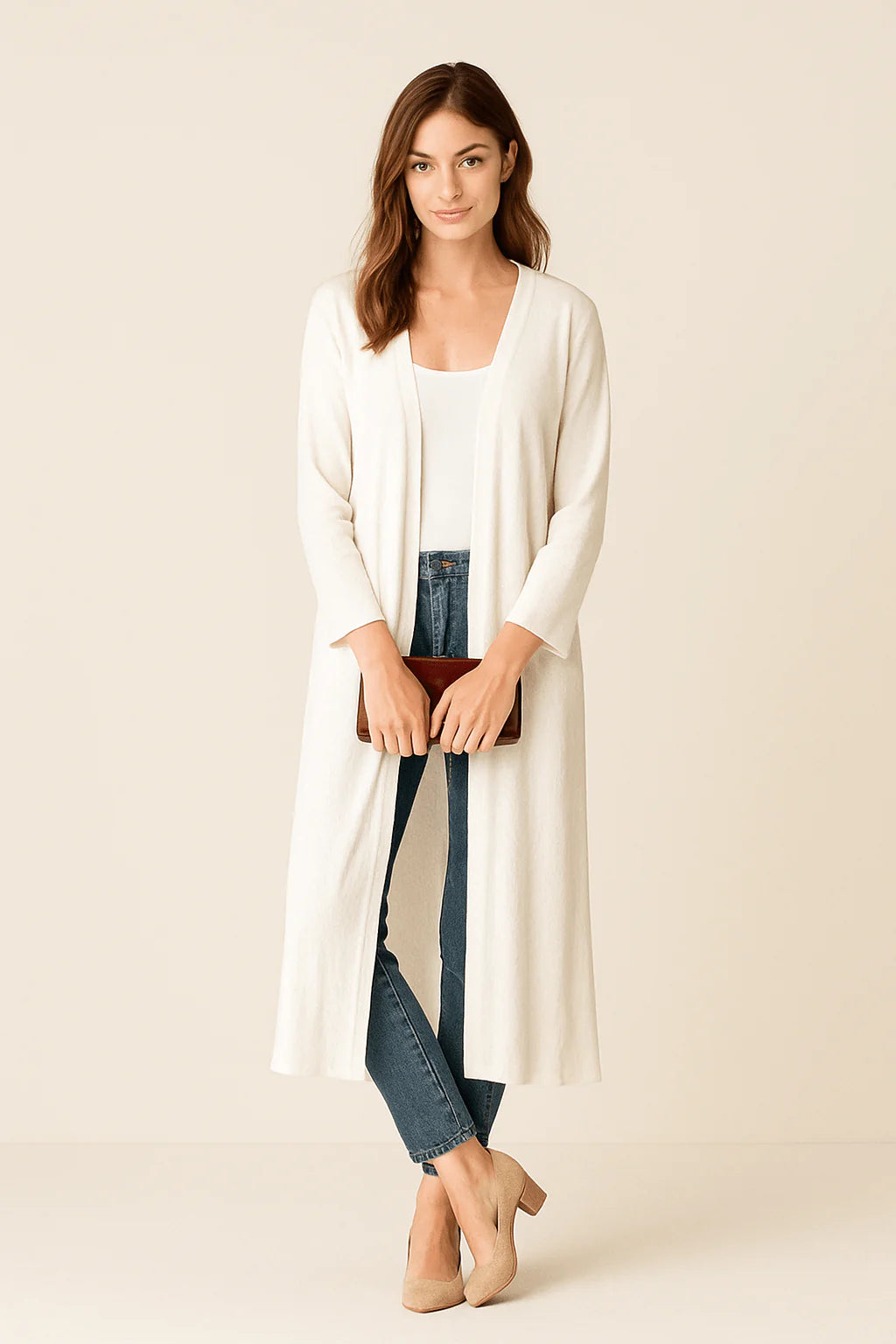 Women’s Longline Knit Cardigan