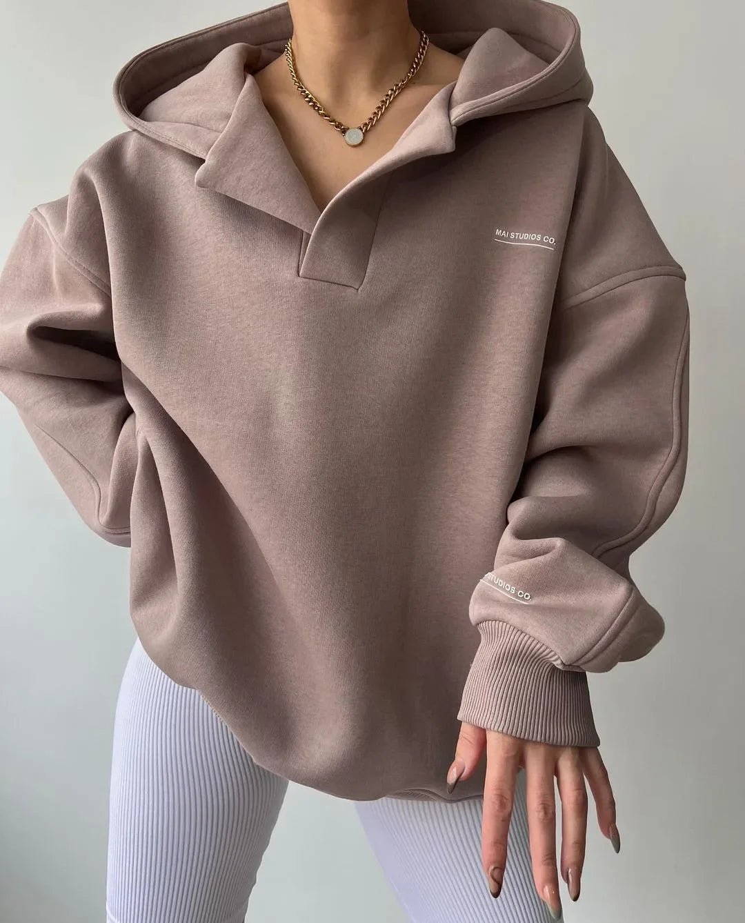 Women’s Margot Minimalist Collar Hoodie